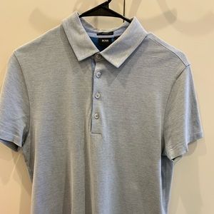 Hugo Boss Polo - Blue Slim fit, size small